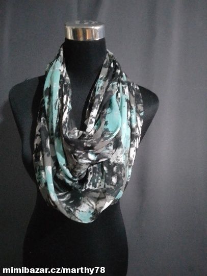 *** KRÁSNÝ DÁMSKÝ LETNÍ ŠÁL, ŠÁTEK, TUNEL ***