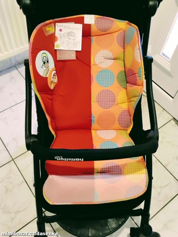 Podložka do kočárku limitované edice Bobbi Pin