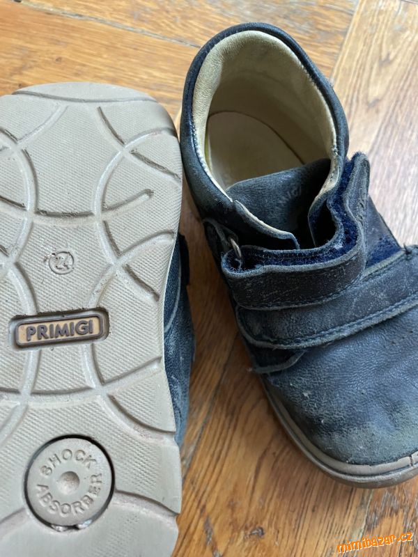 Dětské kožené boty