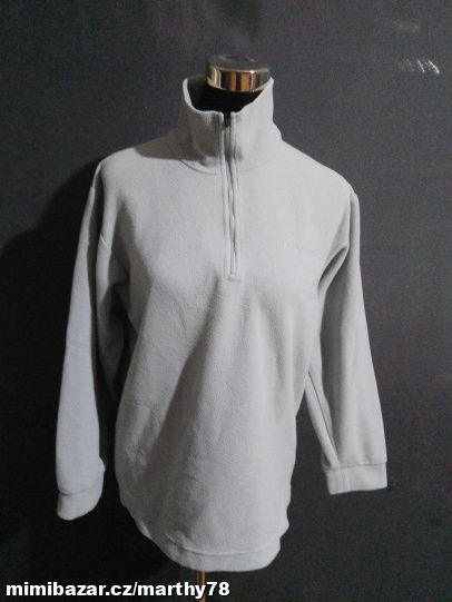 *** PĚKNÁ DÁMSKÁ FLAUŠOVÁ MIKINA, VEL.M ***