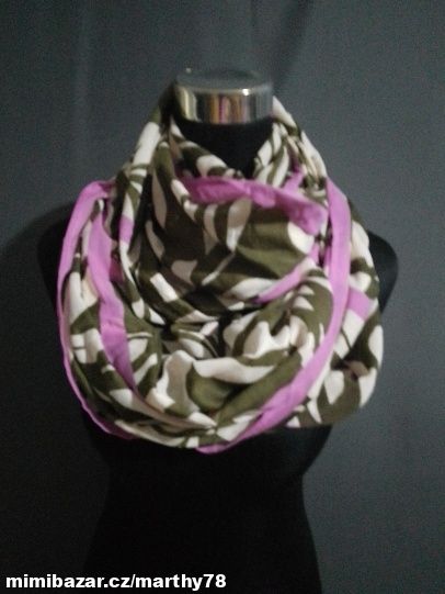 *** KRÁSNÝ DÁMSKÝ LETNÍ ŠÁL, ŠÁTEK, TUNEL ***
