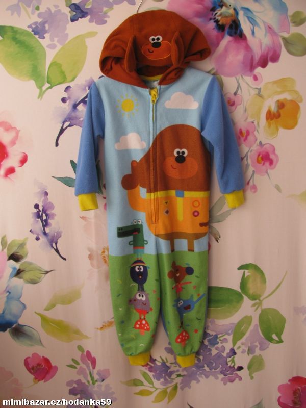 Fleecový overal na spaní PEJSEK