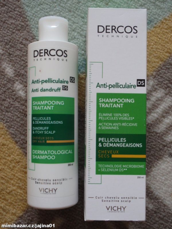 Vichy Deroscos DS šampon na suché lupy 200ml.