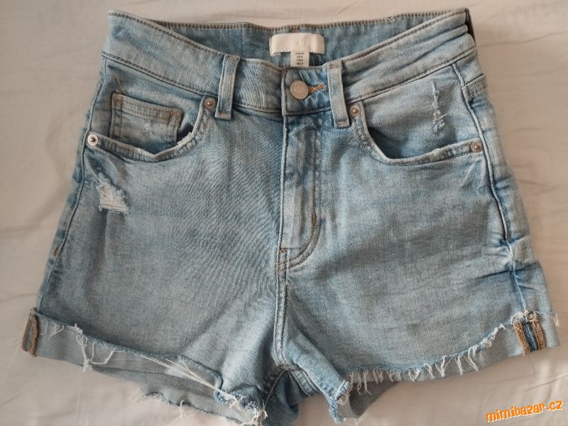 Džínové šortky Slim Regular