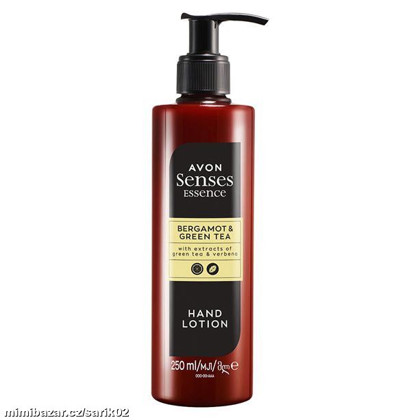 Mléko na ruce Essence s vůní bergamotu a zeleného
