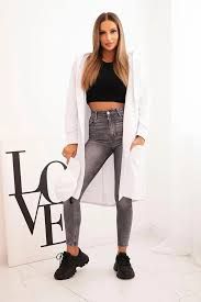 MODNÍ KARDIGÁN S KAPUCÍ 38/40