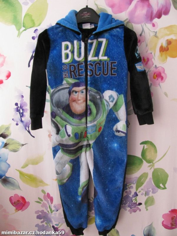 Fleecový spací overal Buzz Rakeťák Toy Story
