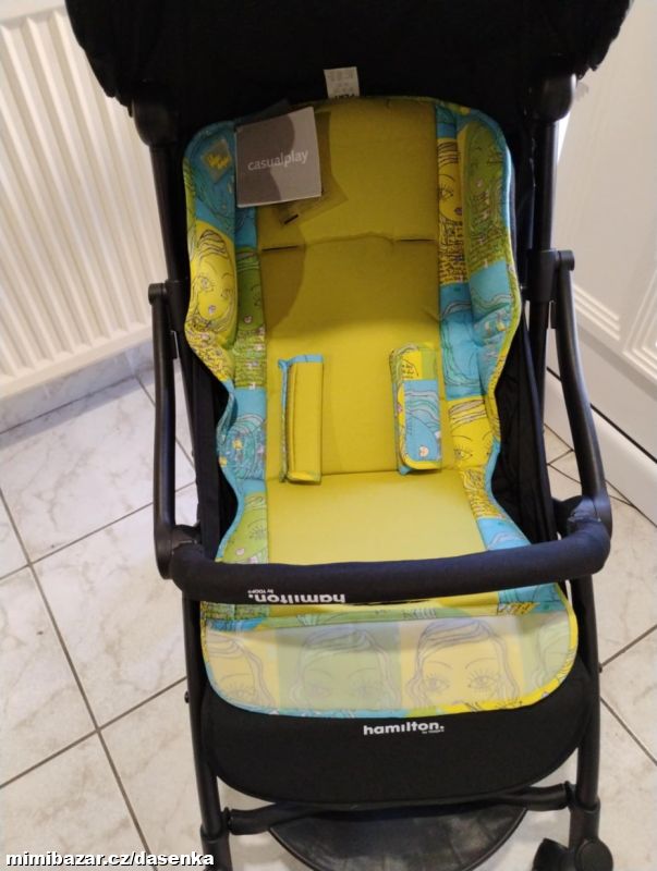 Podložka do kočárku limitované edice Bobbi Pin