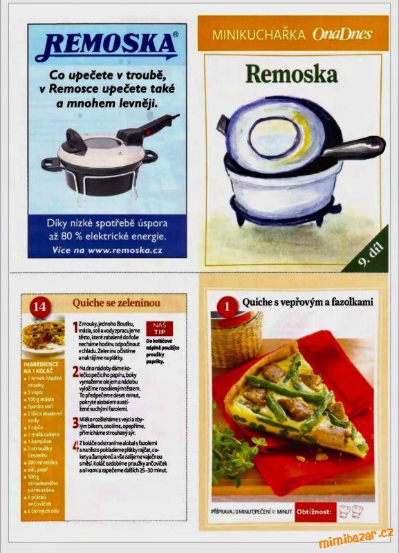 Minikuchařka Remoska - příloha časopisu