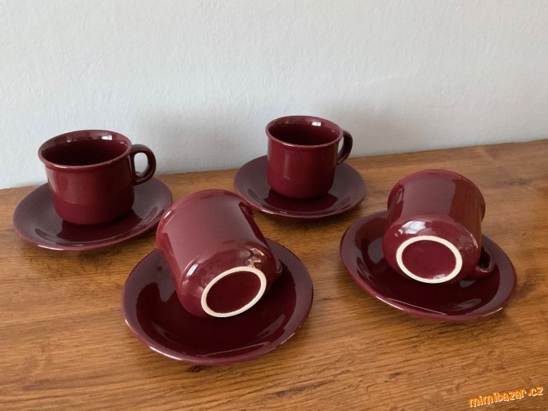 Hrnky hrníčky na kávu 4 ks