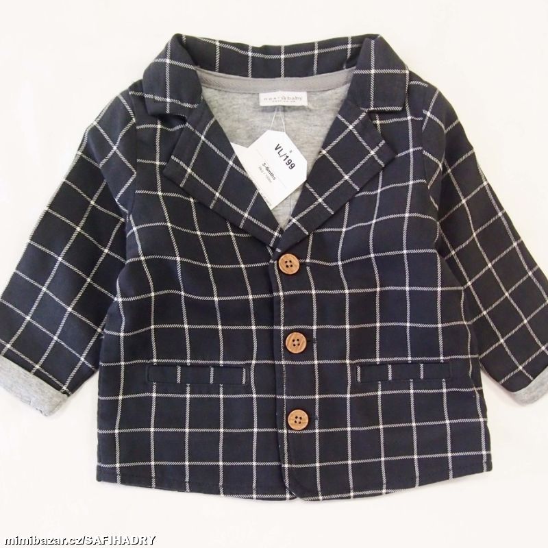 L106. Kostkované sako