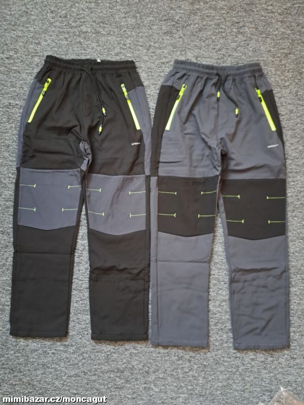 Zateplené kalhoty softshellové