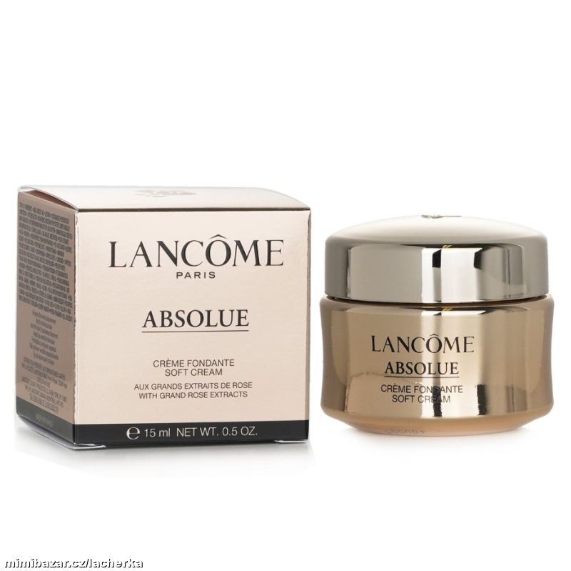 LANCOME ABSOLUE soft cream luxusní zlatý krém 15ml