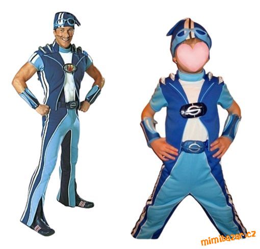 kostým Sportacuse z Lazy Town