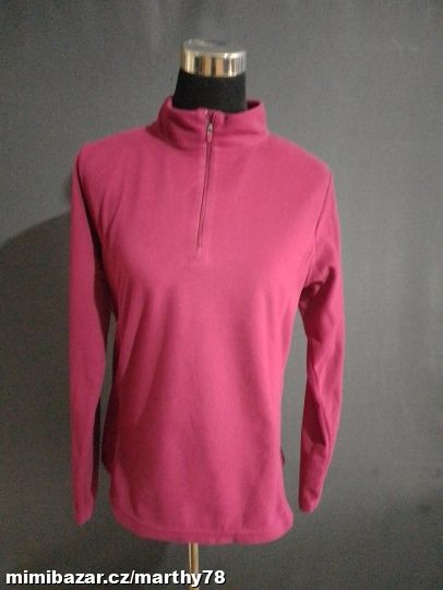 *** KRÁSNÁ DÁMSKÁ FLAUŠOVÁ MIKINA, VEL.M ***