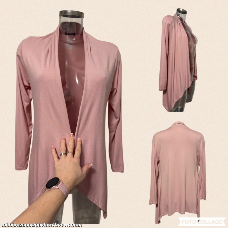 Č.3042 PRUŽNÝ VISKÓZA CARDIGAN NOVÝ v.S/M