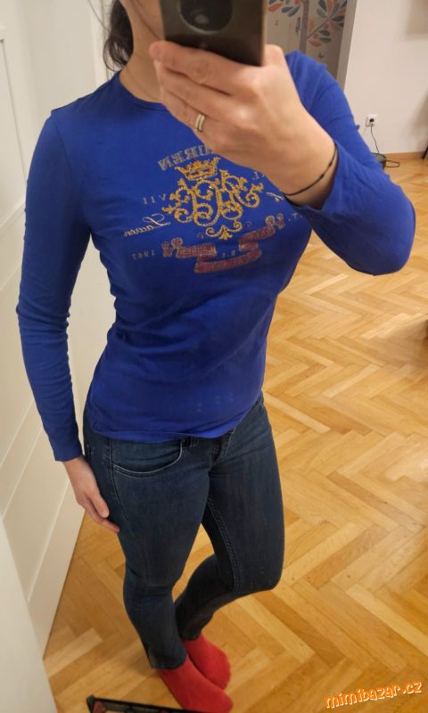 Ralph Lauren tričko kobaltove modrá /royal blue