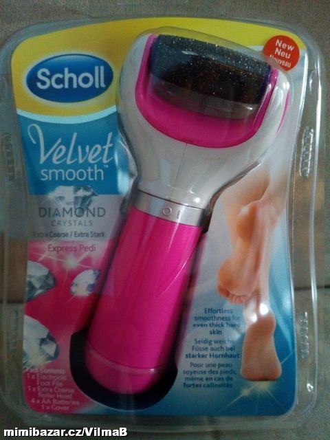 Scholl Velvet Smooth s diamantovými krystalky
