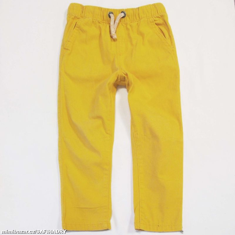 L225. Tmavě žluté kalhoty