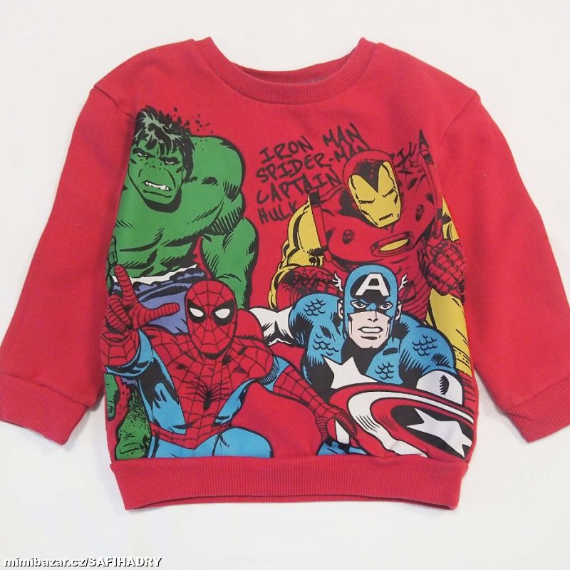 L228. Červená marvel mikča