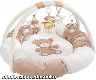 BABY FEHN krací deka s hrazdička Swan Lake 3D