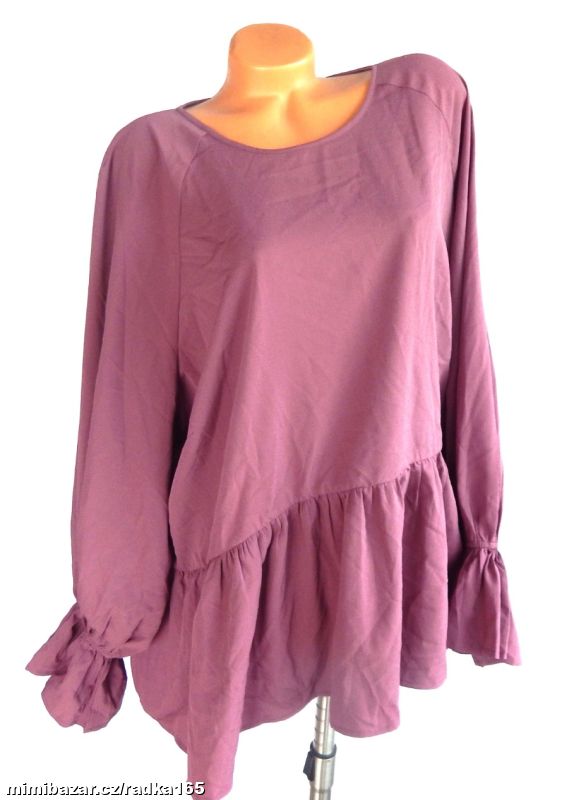 Peplum slabší halenka vel.56