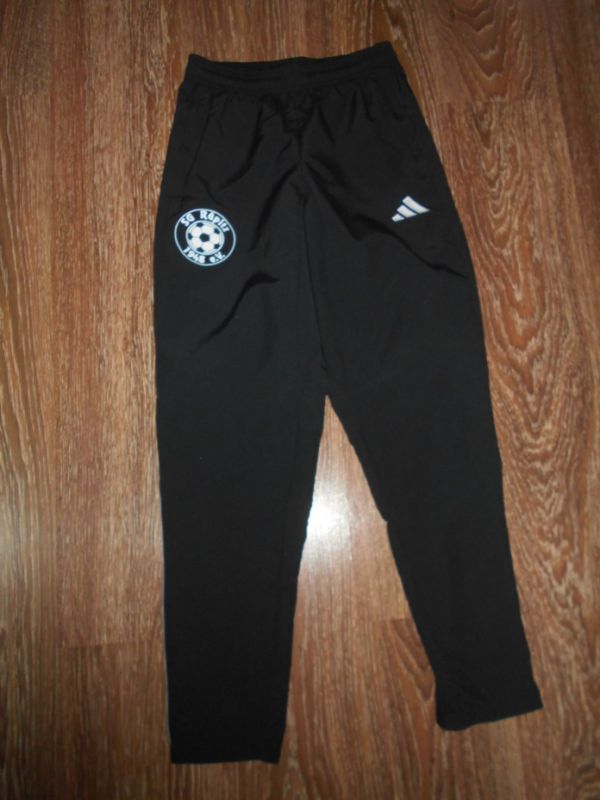 černé sportovní kalhoty tepláky Adidas XS 158 164