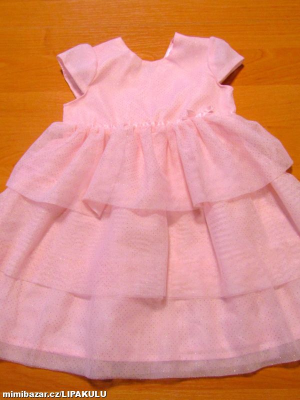 KRÁSNÉ DÍVČÍ TYLOVÉ ŠATIČKY VEL.86-92
