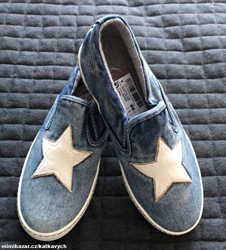 Dívčí boty - dívčí slip-on zn. Next vel. 34, 5