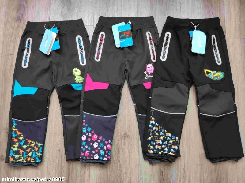 Softshellové jarní kalhoty 110