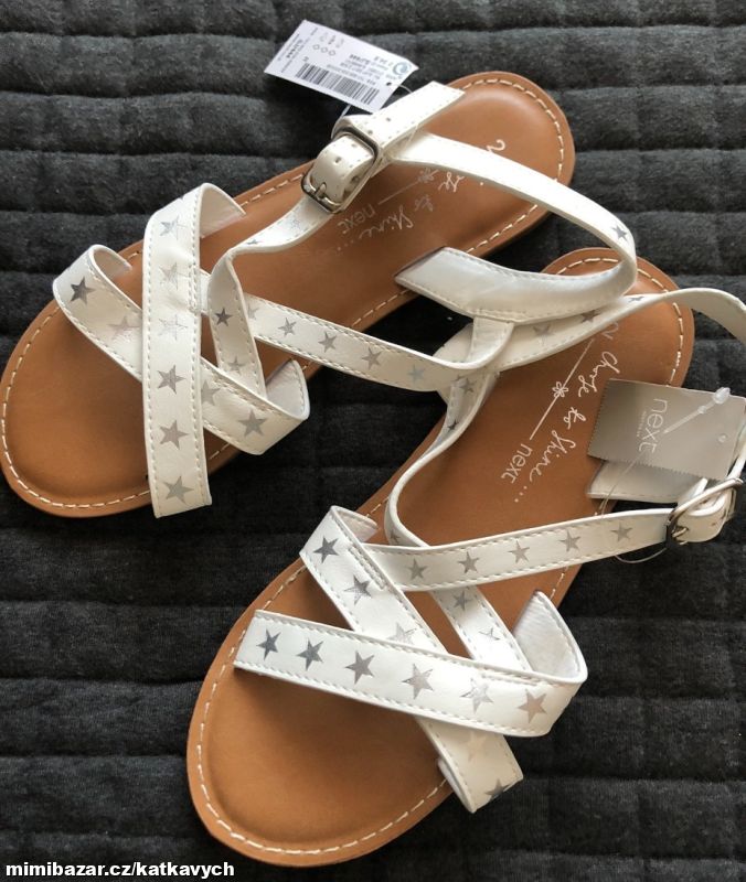 Dívčí sandálky zn. Next - vel. 34, 5