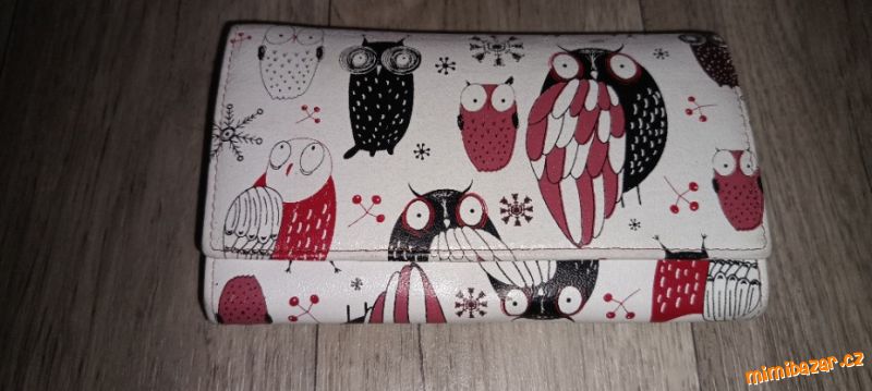 N.O.V.Á kožená peněženka