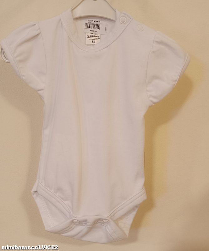 Kojenecké body s krátkým rukávem