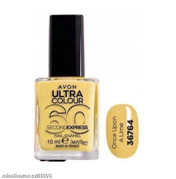 Avon Rychleschnoucí lak na nehty, Once Upon a Lime