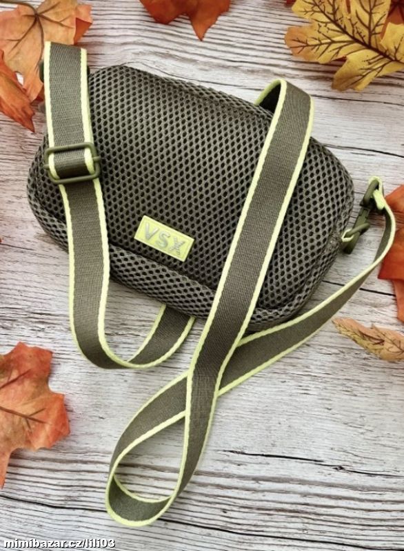 Khaki crossbody kabelka Victoria’s Secret