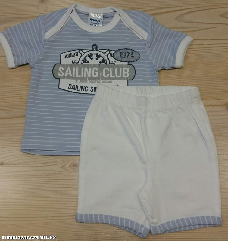 Kojenecké tričko + kraťasy, letní kojenecká souprava