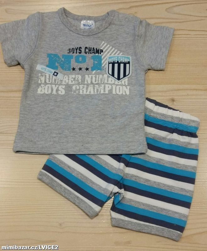 Kojenecké tričko + kraťasy, letní kojenecká souprava