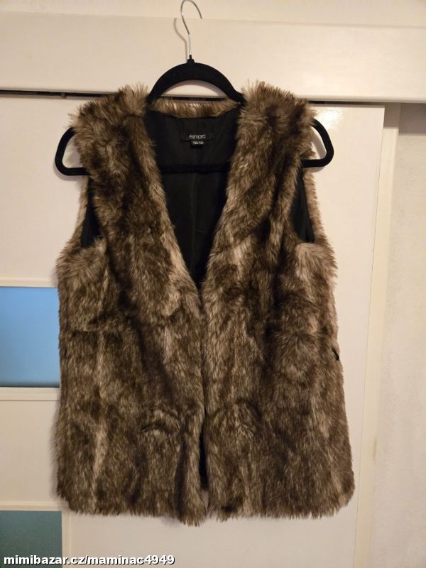 Prodám novou dámskou vestu- kožišek v.36/38