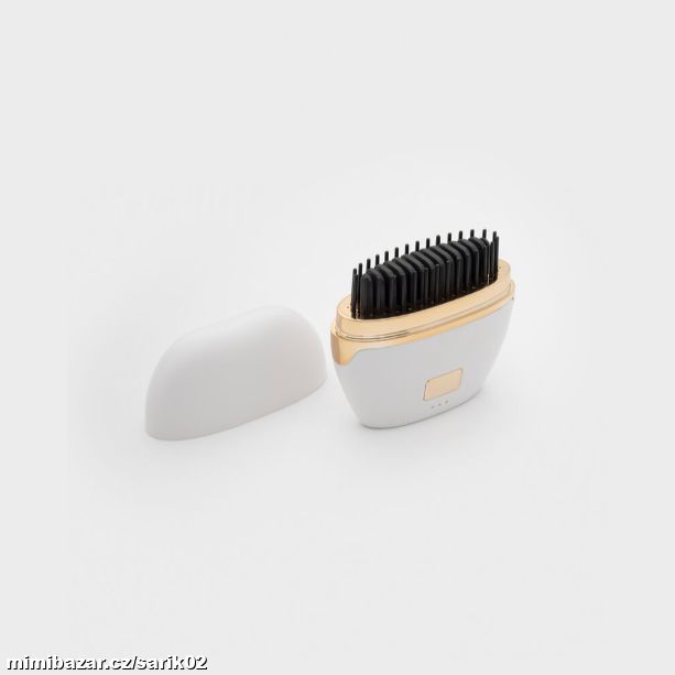 Přenosná pomůcka pro tepelnou úpravu vlasů ZLATÁ B