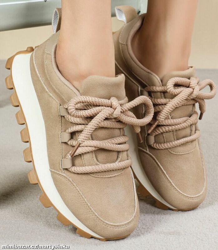 Dámské sportovně elegantní boty/ tenisky JARO 2026
