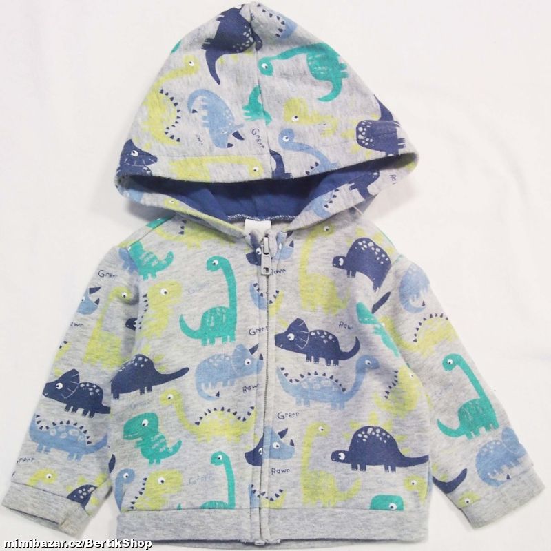 L377. Mikina s dinosaury