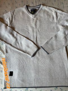 bavlněný svetr béžový