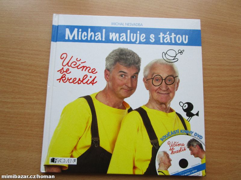 Knížka Michal maluje s tátou - Michal Nesvadba