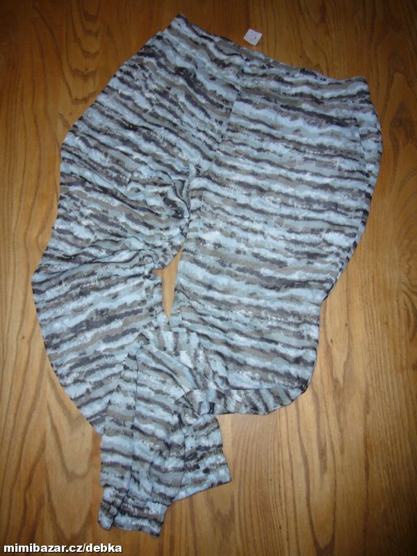 dámské kalhoty do gumy volné vel 44