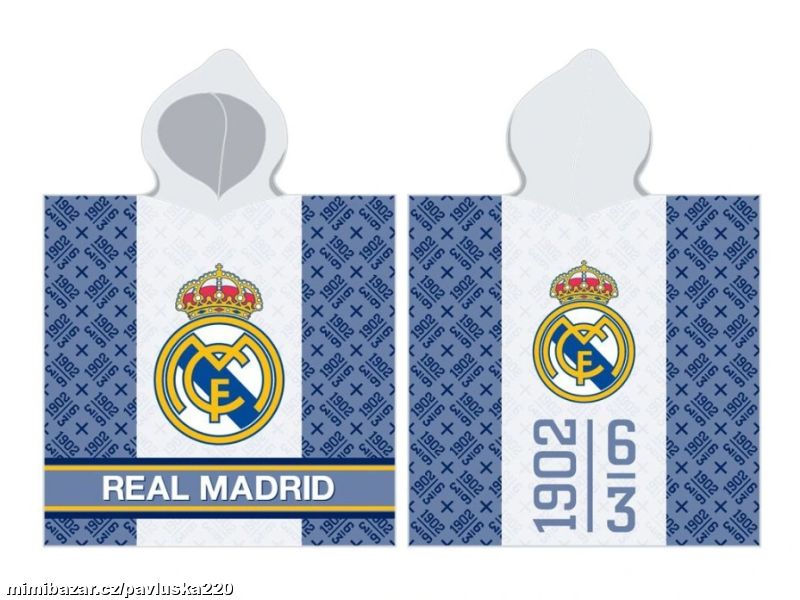 Dětské pončo Real Madrid 1902