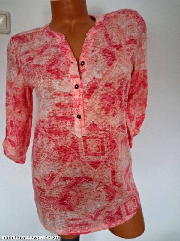 dámský top 3/4 rukáv vel S