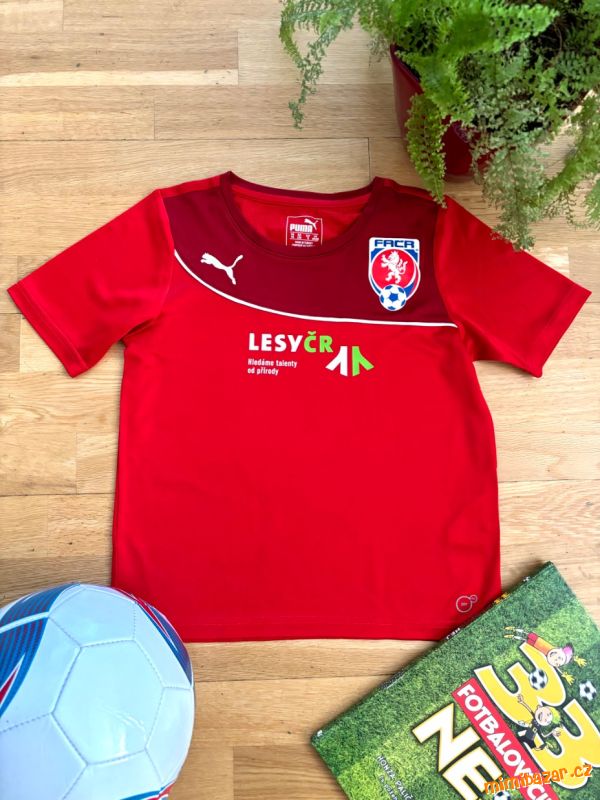 PUMA fotbalové tréninkové tričko dres 128