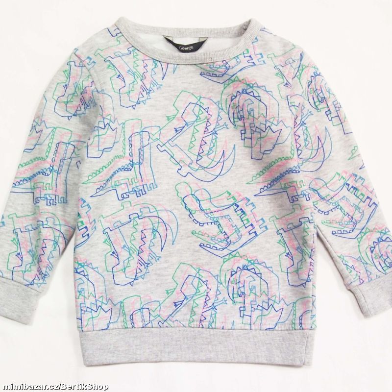 U78. Mikina s dinosaury