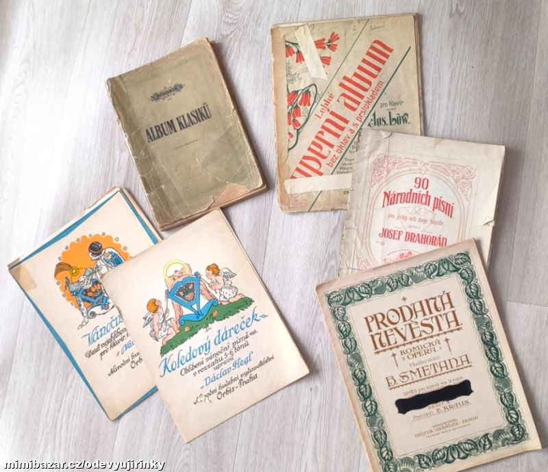 Staré notové zápisy