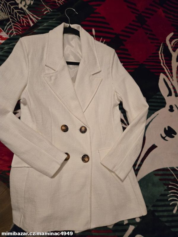 Prodám nové dám.sako/blejzr z.Italy v.S/M